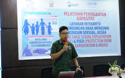 Kuatkan Layanan Perlindungan, Pondok Pesantren Babul Khaer Ikuti Pelatihan Peningkatan Kapasitas Layanan Terkait Kekerasan Seksual, OCSEA dan PSEA